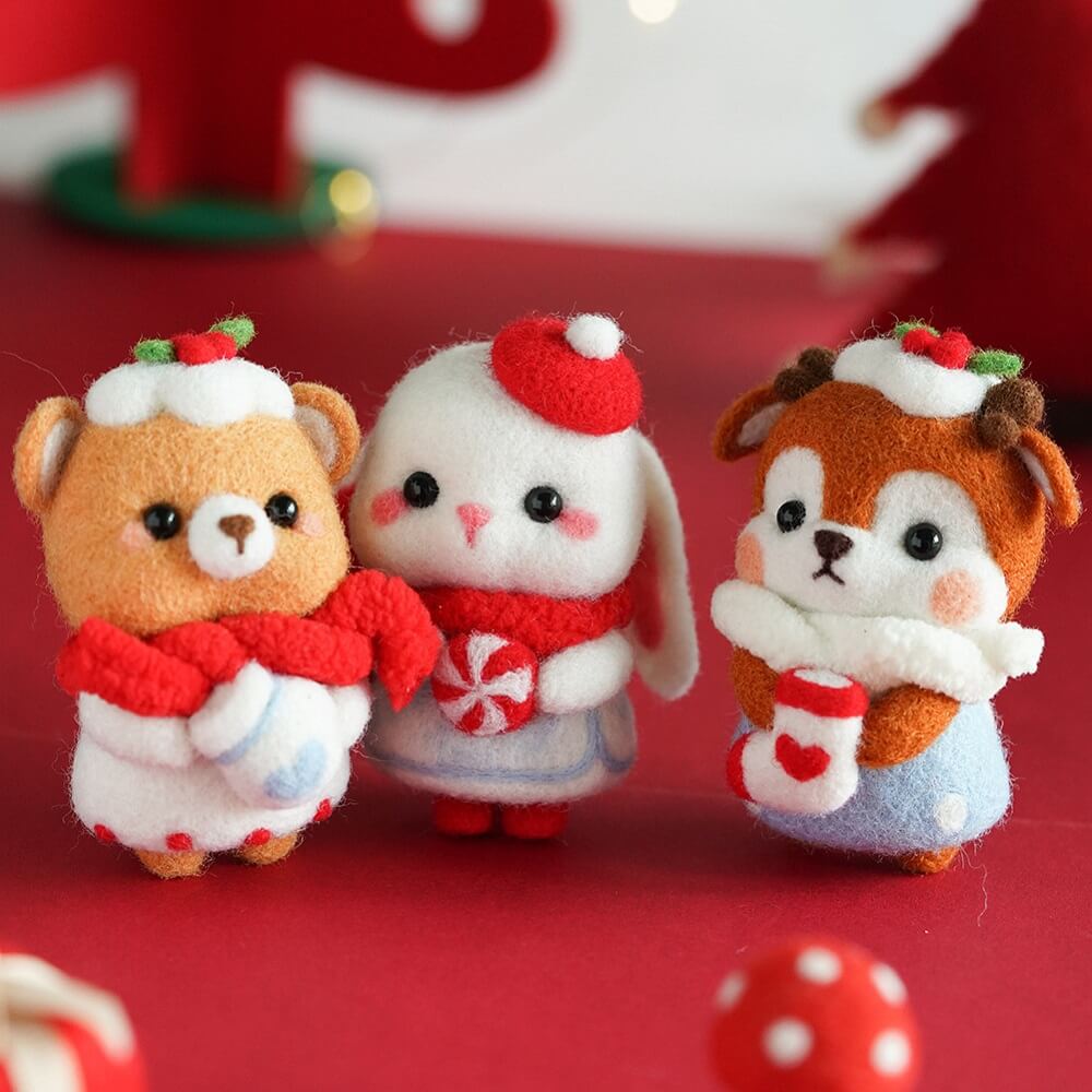 Snow White Wool Poke Kit for crafting a handmade Snow White doll DIY Snow White Wool Poke Kit for creating a realistic Snow White figure Snow White Wool Poke Kit for creating beautiful, lifelike Snow White plush toys