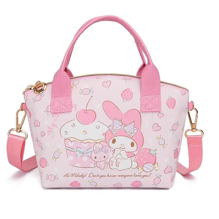 Sanrio Handbag & Shoulder Bag – Versatile PU Leather Handbag with Shoulder Strap Sanrio Handbag & Shoulder Bag – Cute Sanrio PU Leather Bag for Women and Teens Sanrio Handbag & Shoulder Bag – Stylish Sanrio Crossbody Bag for Fashionistas