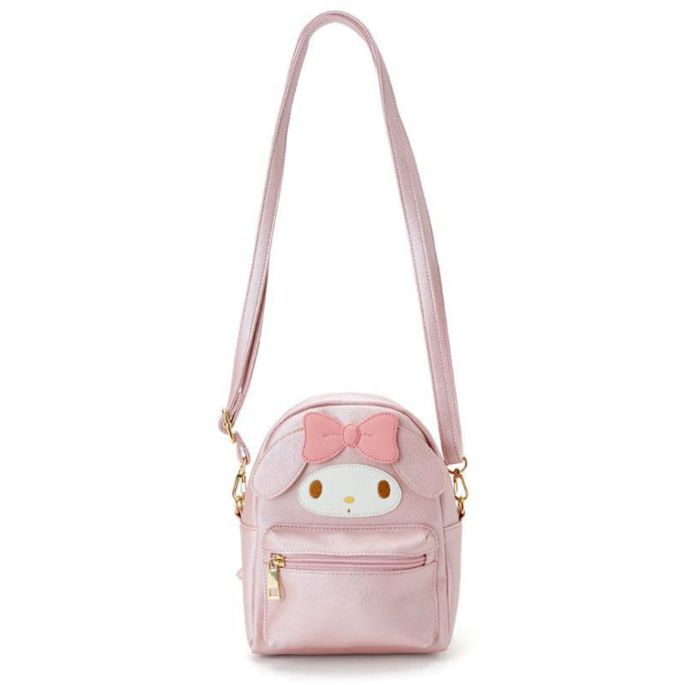 Sanrio Kuromi Shoulder Bag – Soft PU Leather Kuromi Bag for Daily Use