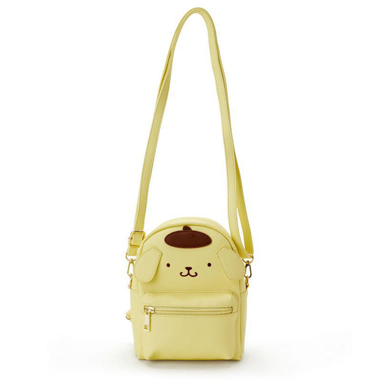Sanrio Kuromi Shoulder Bag – Soft Leather Shoulder Bag for Kuromi Fans