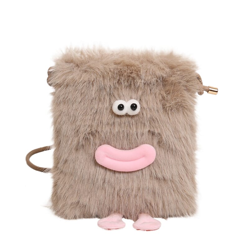 Compact and cute cartoon phone bag for casual days Stylish cartoon phone pouch for trendy girls