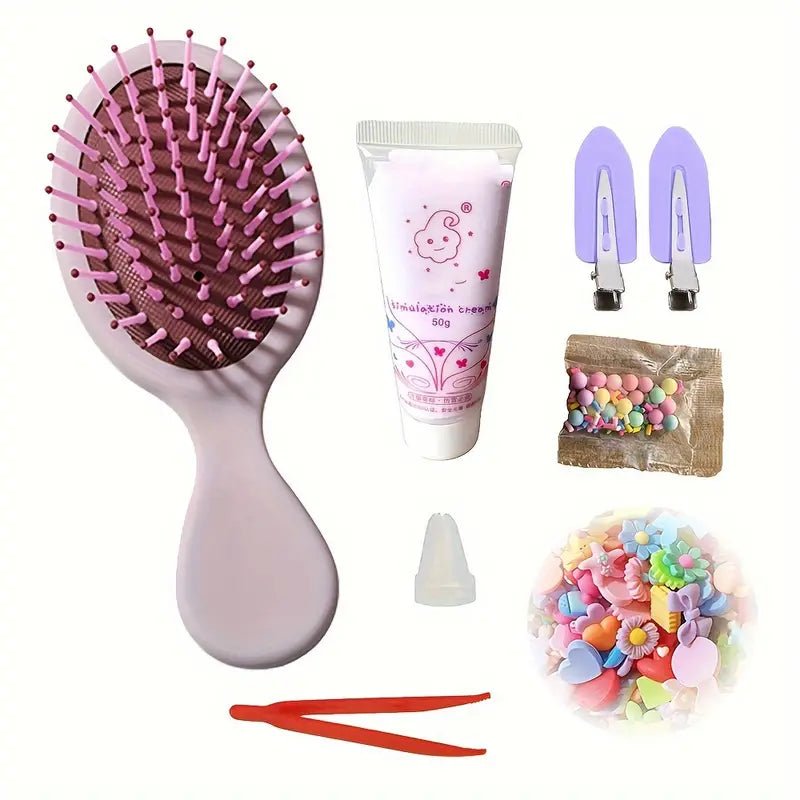 17pcs Cream Glue Comb & Hairpin (1007) - Compact and Easy-to-Use Hair Styling Tools 17pcs Cream Glue Comb & Hairpin (1007) - Cream Color Hairpins and Comb Set for Stylish Hairdos