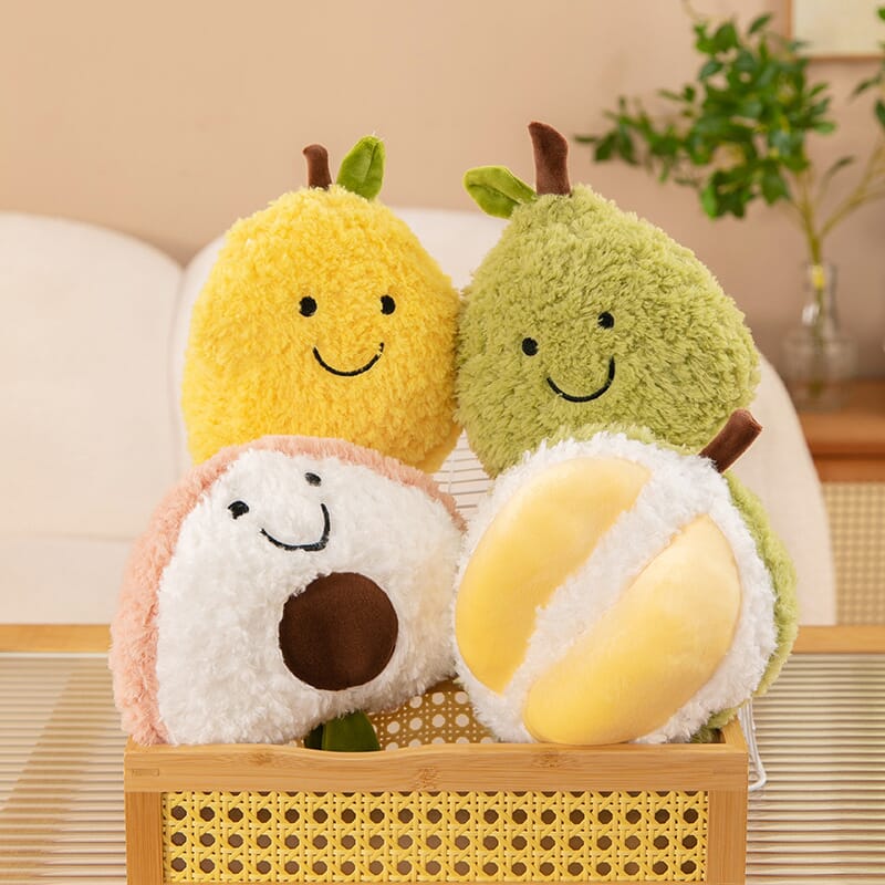 Soft fruit plush doll, perfect educational toy for children