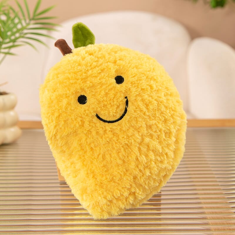 Educational simulation fruit plush dolls, fun learning toys for kids