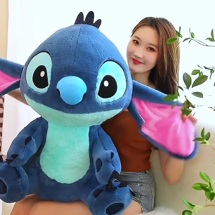Kawaii Stitch cushion plush toy, comfy pillow for kids' rooms Disney Stitch stuffed pillow plush, cute and cozy for lounging