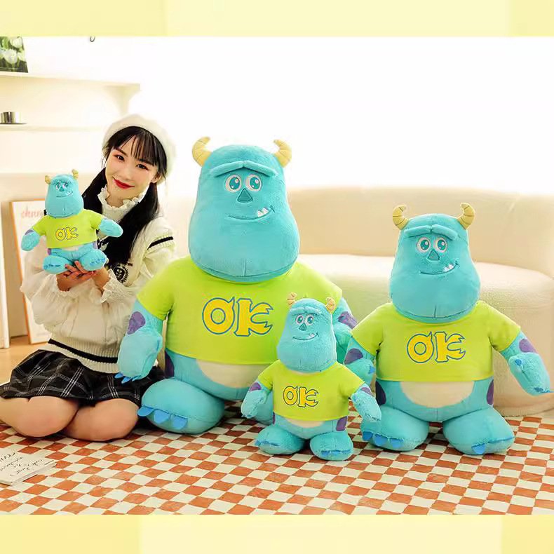 Large Sullivan plush doll, adorable monster toy for bedtime snuggles Giant Monster Sullivan stuffed toy, cuddly plush for kids and fans