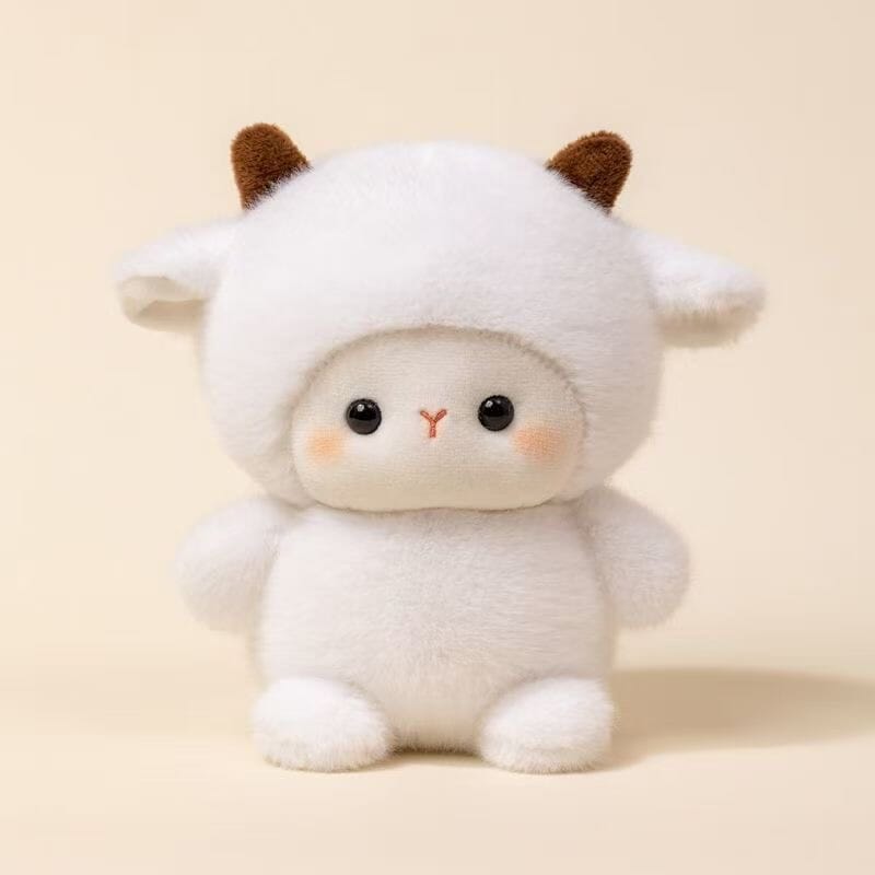 Cute small animal plush, ideal for cuddling or as a gift