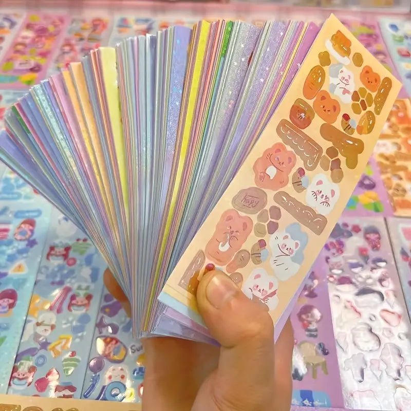 200pcs Cute Cartoon Stickers (2003) - Collectible Stickers Featuring Popular Cartoon Characters 200pcs Cute Cartoon Stickers (2003) - Ideal for Crafting, Gift Wrapping, and School Projects 200pcs Cute Cartoon Stickers (2003) - High-quality, Long-lasting