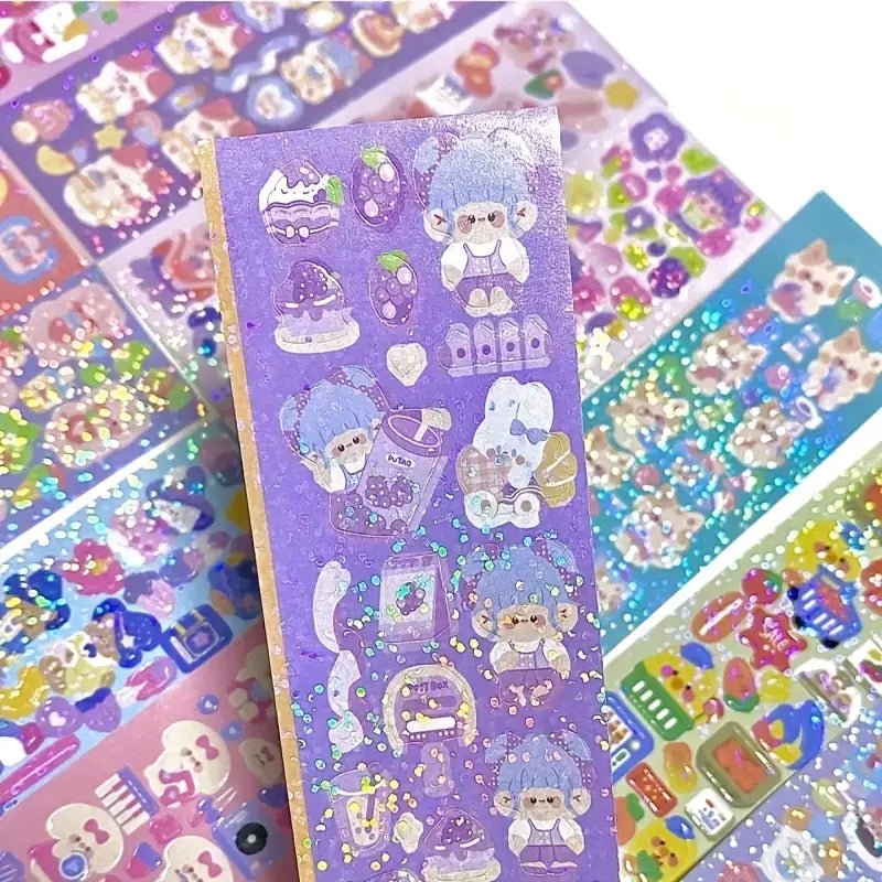 200pcs Cute Cartoon Stickers (2003) - Perfect Stickers for Adding Fun to Your Notebook or Laptop 200pcs Cute Cartoon Stickers (2003) - Creative Stickers for Crafting, Scrapbooking, and DIY Projects 200pcs Cute Cartoon Stickers (2003) - Cute and Colorful