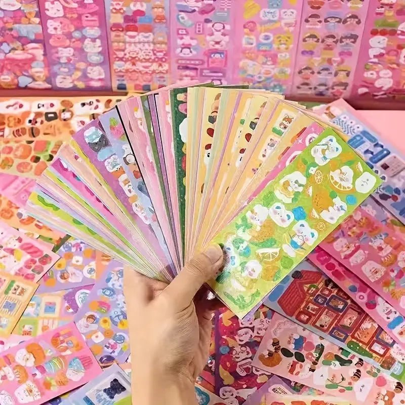 200pcs Cute Cartoon Stickers (2003) - Fun and Colorful Stickers for Kids and Adults 200pcs Cute Cartoon Stickers (2003) - Assorted Cartoon Character Stickers for Scrapbooking and Decorating 200pcs Cute Cartoon Stickers (2003) - Set of Adorable Cartoon S