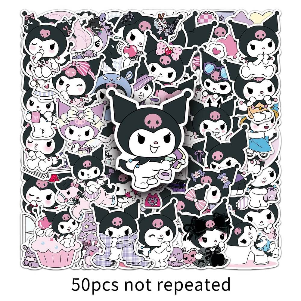50pcs Sanrio Kuromi B-1482 Stickers – Fun and Colorful Kuromi Stickers for DIY Projects Sanrio Kuromi B-1482 Stickers – 50pcs Kuromi Stickers for Kids’ Scrapbooking and Crafts 50pcs Sanrio Kuromi B-1482 Stickers – Sanrio Kuromi Stickers for Greeting Car
