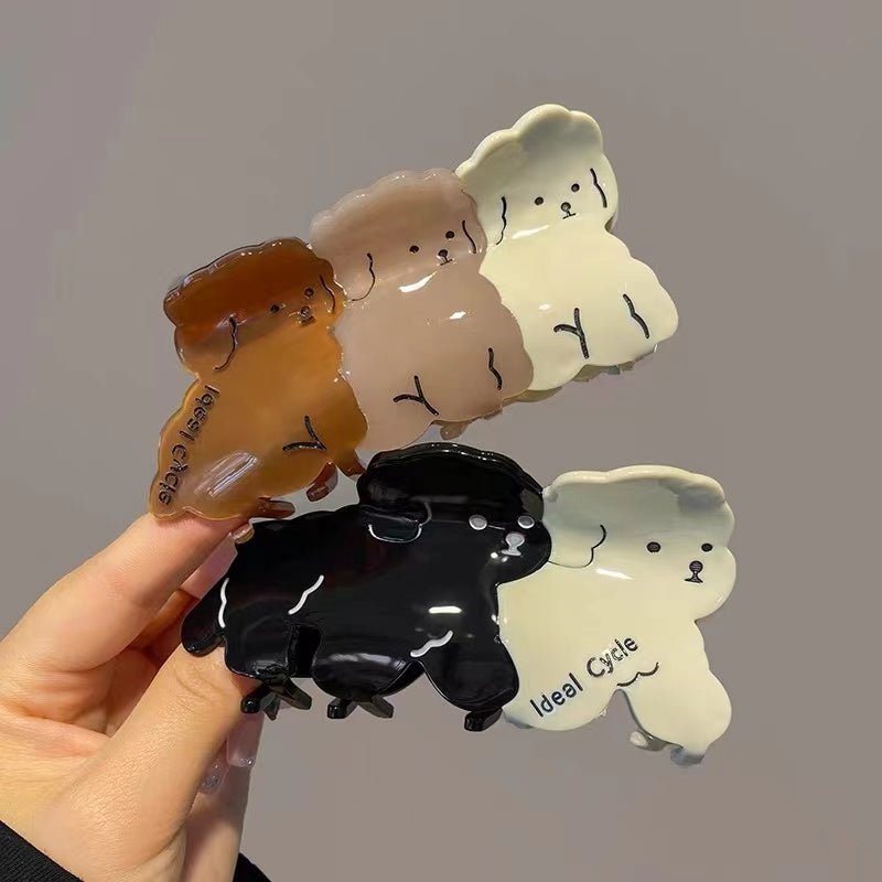 Cute Dog Hair Clip (4006) - Adorable Dog Design Hair Accessory Dog Hair Clip (4006) - Cute Pet-Inspired Hair Clip for Girls 4006 Cute Dog Hair Clip - Fun and Playful Dog-Themed Hair Accessory