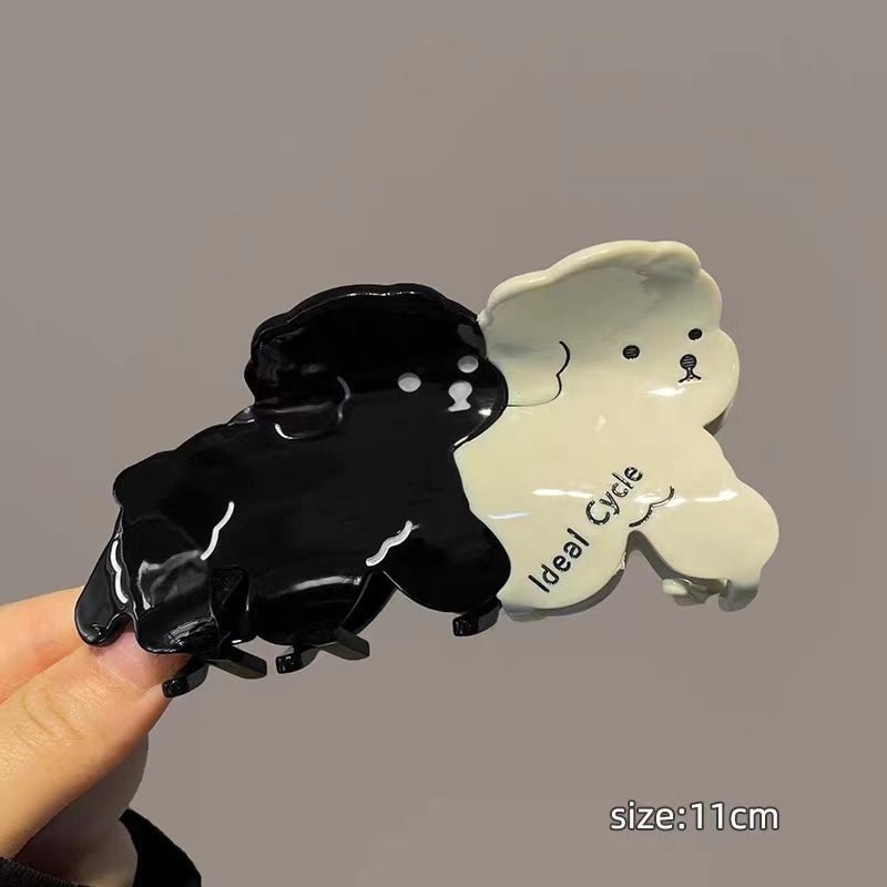 4006 Cute Dog Hair Clip - Adorable Dog Design to Add Fun to Your Hairstyle Cute Dog Hair Clip (4006) - Playful Hair Accessory to Match Your Dog Outfit Dog Hair Clip (4006) - Stylish Hair Accessory for Pet Lovers and Animal Fans