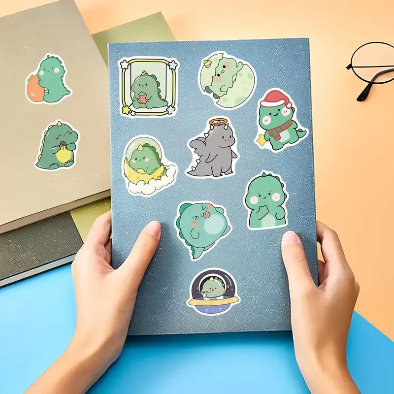Dinosaur 50pcs Stickers (2001) - Ideal Sticker Set for Dinosaur Lovers and Craft Enthusiasts Dinosaur 50pcs Stickers (2001) - Fun, Educational Dinosaur Stickers for Crafting and Decor Dinosaur 50pcs Stickers (2001) - 50 Dinosaur Stickers for Kids’ Craft