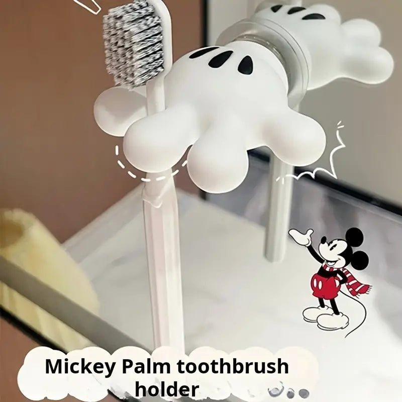 Funny Foot Palm Toothbrush Holder (8003) - Unique Toothbrush Stand for Bathroom Decor 8003 Funny Foot Palm Toothbrush Holder - Fun and Whimsical Bathroom Accessory Funny Foot Palm Toothbrush Holder (8003) - Creative Toothbrush Holder for Kids and Adults