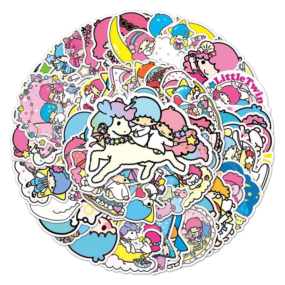 Gemini 50pcs Stickers for Astrology Fans - Perfect for Stationery and Decor 50pcs Gemini Stickers - Unique and Fun Stickers for Personalized Gifts