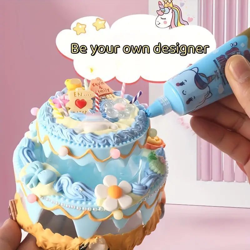 Ice Cream Cake Guka Set (1006) - DIY Ice Cream Cake Craft Kit for Creative Fun Ice Cream Cake Guka Set (1006) - Build Your Own Ice Cream Cake with Guka Set Ice Cream Cake Guka Set (1006) - Fun Craft Set for Making Ice Cream Cake Designs