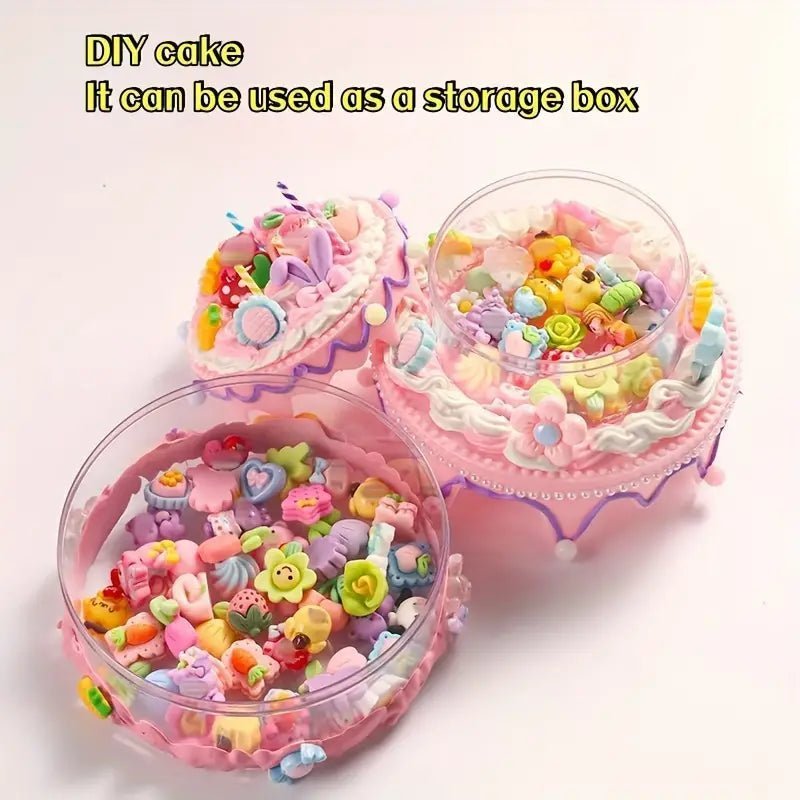 Ice Cream Cake Guka Set (1006) - Guka Set for Ice Cream Cake Crafting and Decoration Ice Cream Cake Guka Set (1006) - Creative Ice Cream Cake Crafting Kit for Kids and Adults