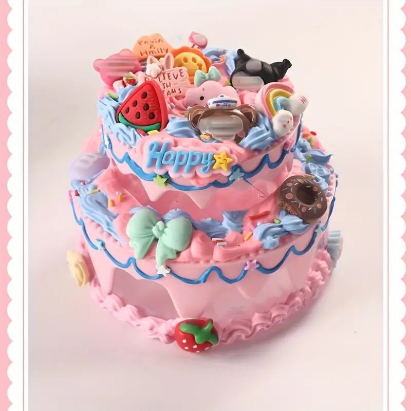 Ice Cream Cake Guka Set (1006) - Make Your Own Ice Cream Cake with Guka Craft Kit Ice Cream Cake Guka Set (1006) - DIY Ice Cream Cake Design Kit for Playful Creativity