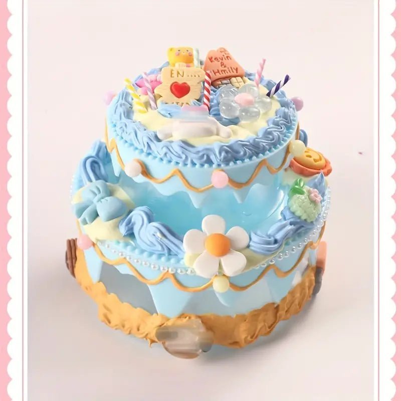 Ice Cream Cake Guka Set (1006) - Fun and Sweet DIY Set for Creating Ice Cream Cake Models Ice Cream Cake Guka Set (1006) - Ice Cream Cake Craft Set for Kids and Family Craft Time