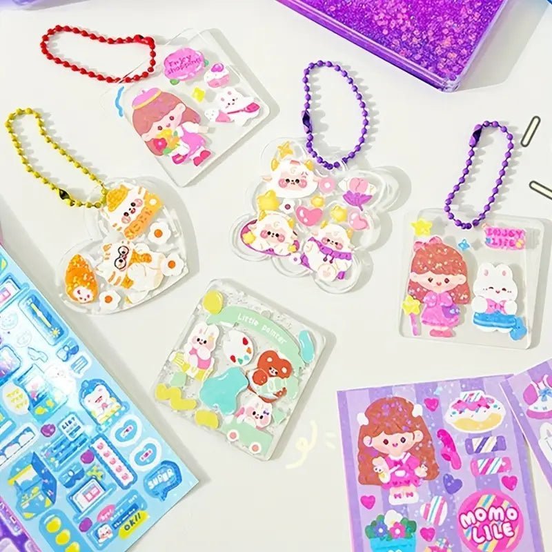 Simple Gookka Guka Sticker Set (1005) - Cute and Fun Cartoon Sticker Designs 1005 Gookka Guka Sticker Set - Playful and Simple Cartoon Stickers for Crafts Simple Gookka Guka Sticker Set (1005) - Adorable and Easy-to-Use Stickers for Scrapbooking