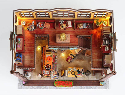 Magic Bookstore DIY Miniature Dollhouse Kit(10003)