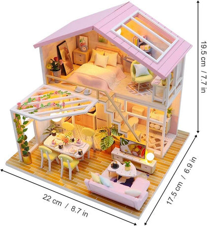 Sweet Time House DIY Miniature Dollhouse Kit(10005)