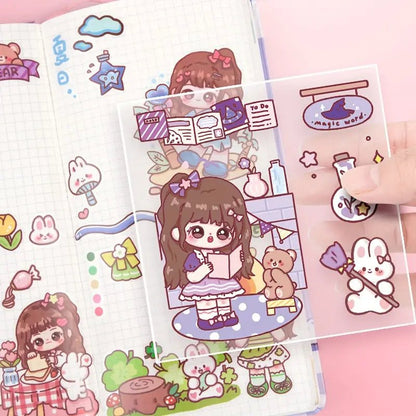 100pcs Guka Sticker Dream - Girl Set - Gookka