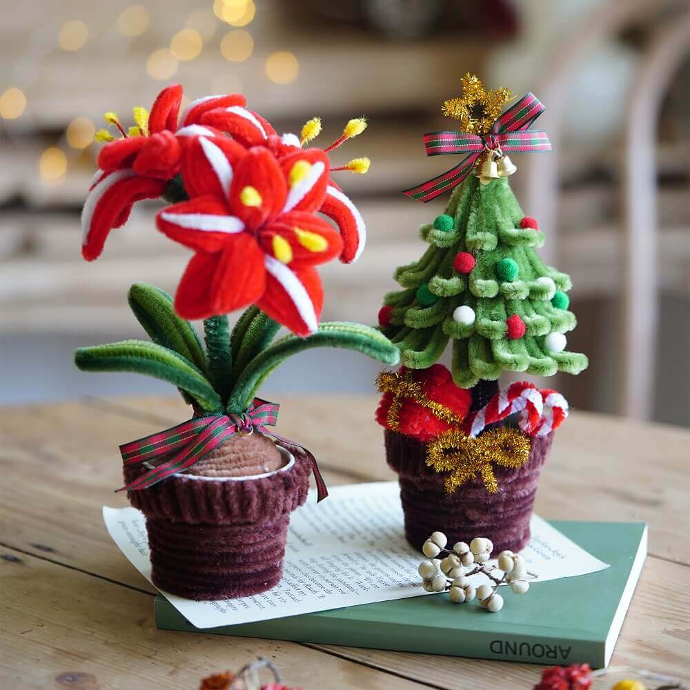 Merry Christmas-Twisting Stick Kit-Flower Basket(14001)