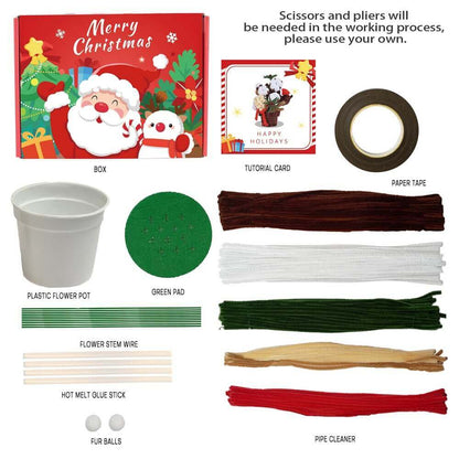 Merry Christmas-Twisting Stick Kit-Flower Basket(14001)