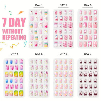 168pcs Deluxe Press - On Nail Kit - Gookka