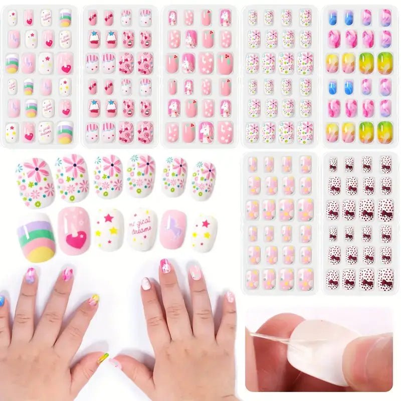 168pcs Deluxe Press - On Nail Kit - Gookka