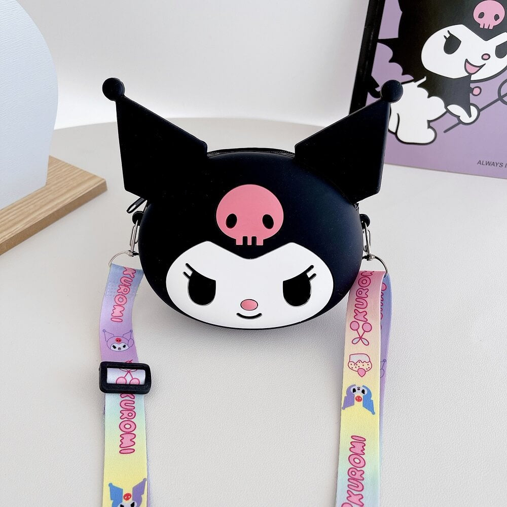 Adorable Sanrio Kuromi Kawaii Coin Wallet Purse for Everyday Use