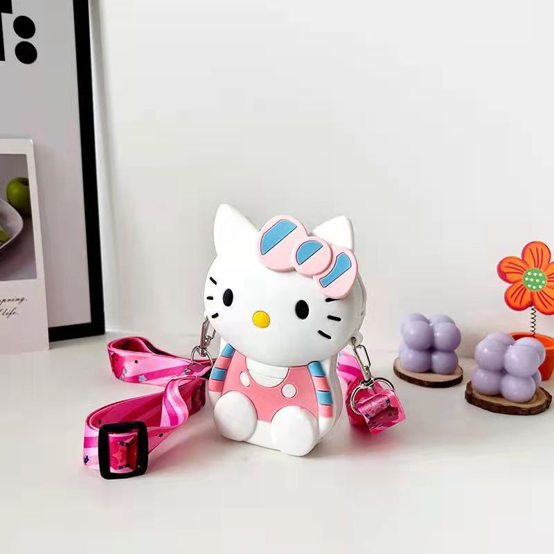 Cute Sanrio Hello Kitty Kawaii Shoulder Bag and Coin Purse Gift Idea  Hello Kitty Kawaii Anime Coin Purse Shoulder Bag for School or Travel
