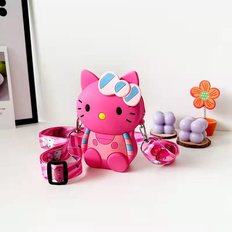 Sanrio Hello Kitty Coin Wallet Purse Shoulder Bag for Cute Fashion  Kawaii Sanrio Hello Kitty Shoulder Bag with Coin Purse for Everyday Use