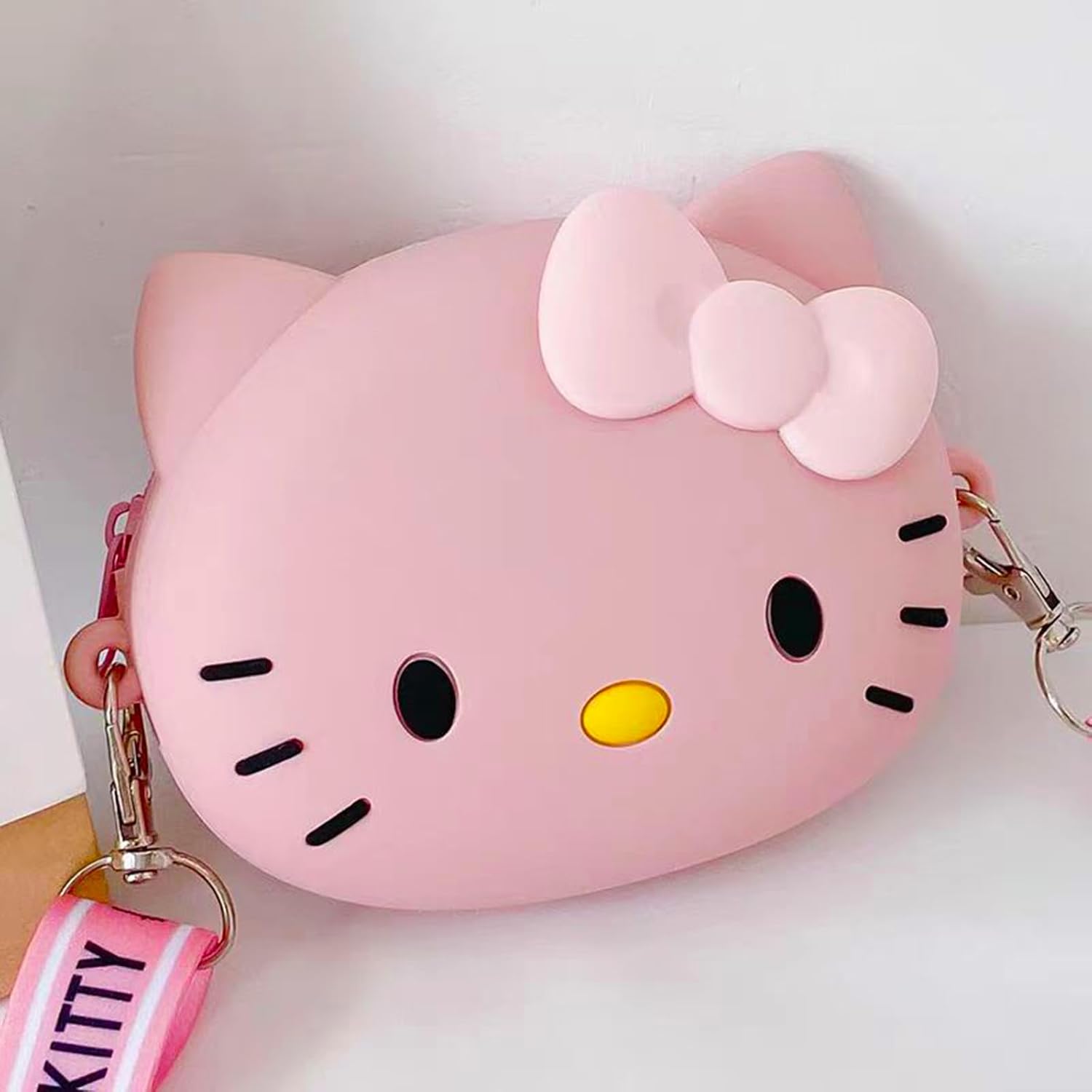Hello Kitty Kawaii Anime Shoulder Bag and Coin Purse for Teens  Adorable Hello Kitty Sanrio Coin Wallet Purse with Kawaii Design  Kawaii Sanrio Hello Kitty Anime Shoulder Bag Cute Coin Purse