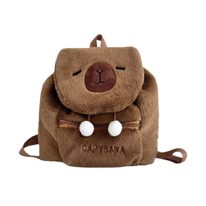 Sanrio Cute Plush Backpack – Soft and Fuzzy Cartoon Bucket Bag for Kids  Sanrio Plush Backpack – Soft Fuzzy Cartoon Bucket Purse with Playful Design