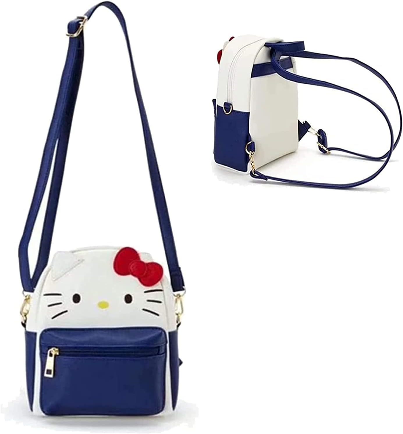 Sanrio Kuromi Shoulder Bag – Fashionable Sanrio Kuromi PU Leather Shoulder Bag