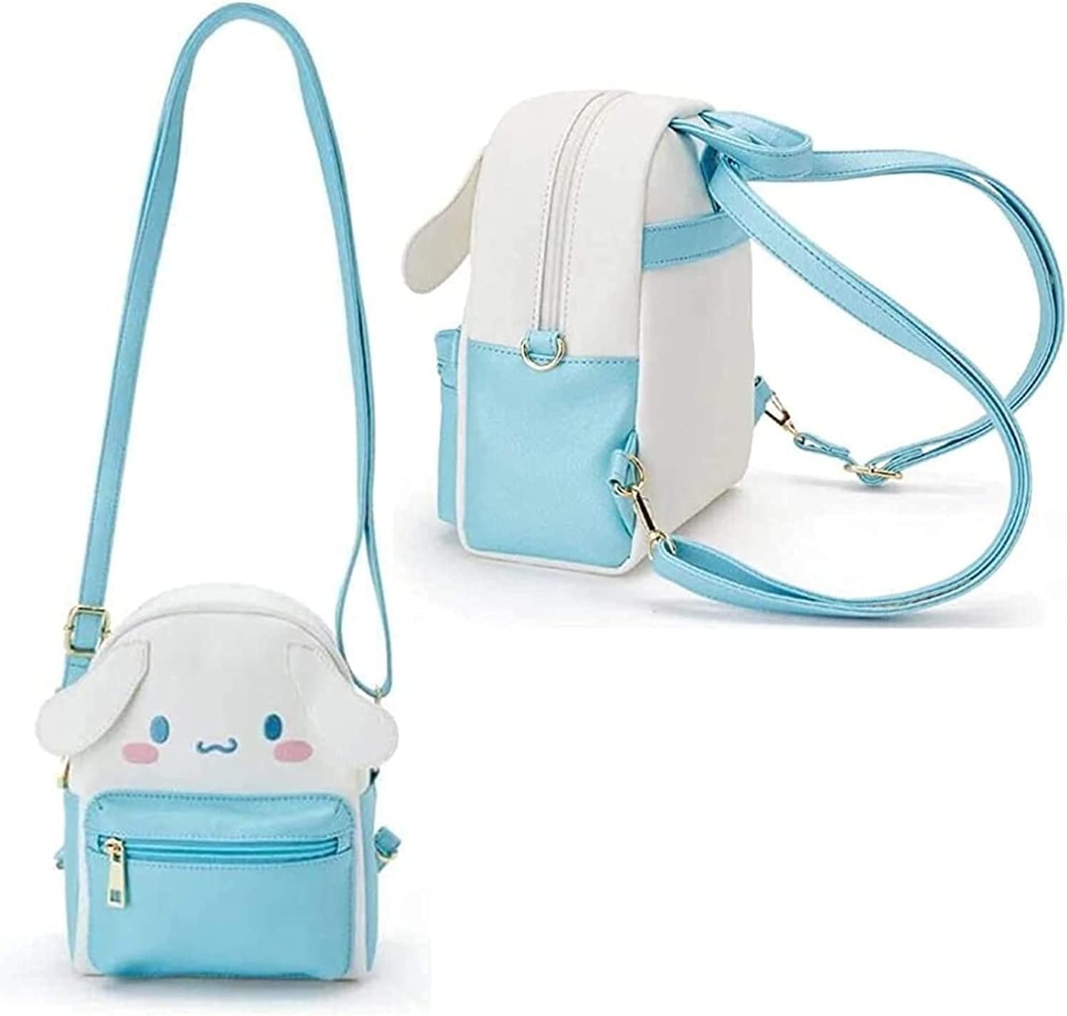 Sanrio Kuromi Shoulder Bag – Trendy Kuromi PU Leather Messenger Bag for Stylish Looks  Sanrio Kuromi Shoulder Bag – Cute Sanrio Kuromi Design Shoulder Bag for Fashionistas