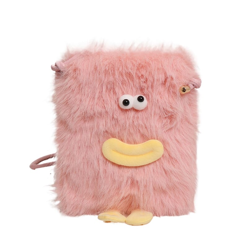 Niche cartoon phone bag for cute accessories  Trendy cartoon phone bag for smartphone storage  Fun cartoon phone bag for fashionable girls