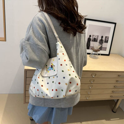 Cute plush puppy crossbody bag for outdoor activities