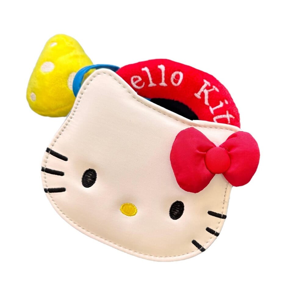 Cute Kelly mini KT cat handbag for girls  Pink KT cat purse with Kelly mini design