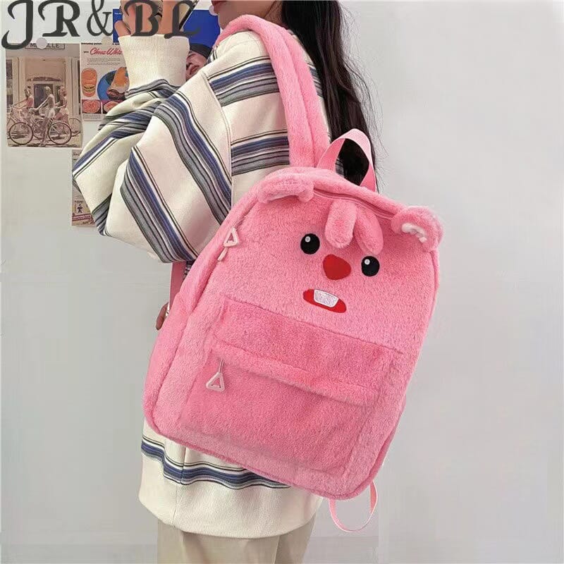 Loopy little beaver kids bag with adjustable straps  Fun and playful Loopy beaver backpack for everyday use