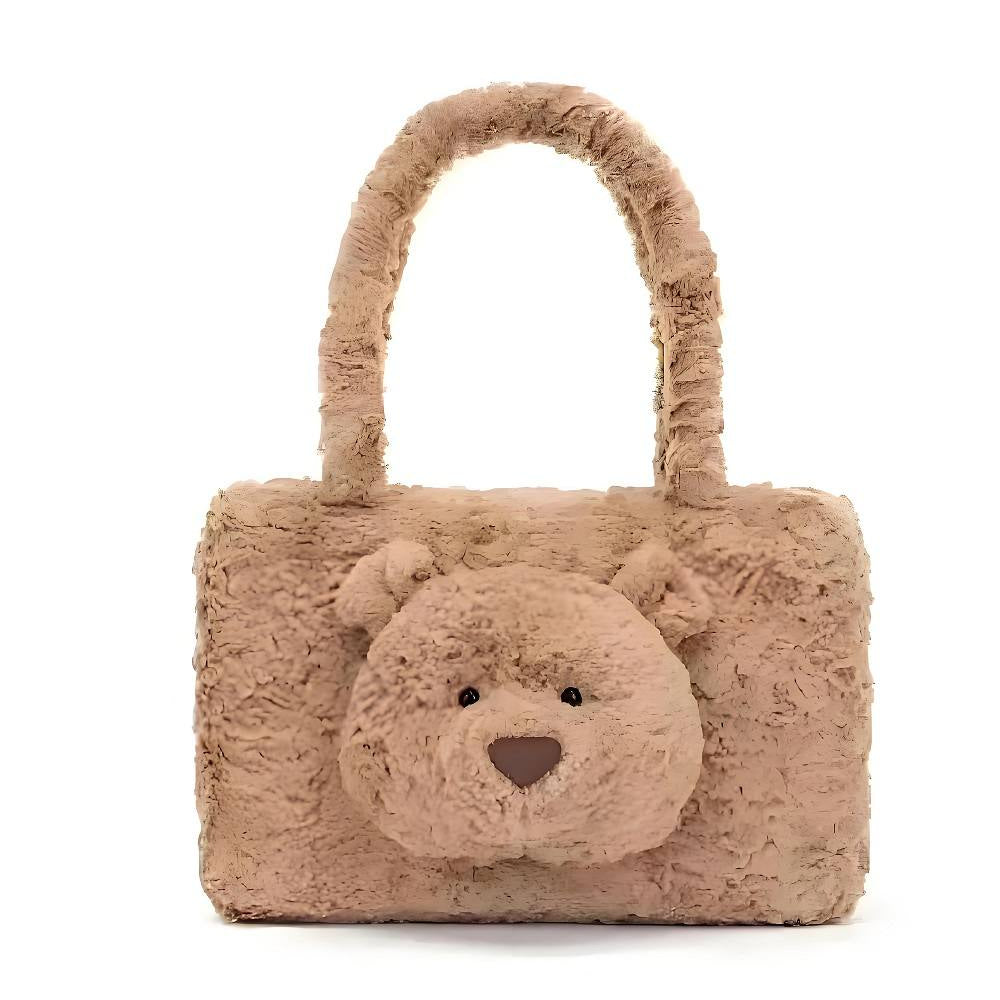 Jellycat fun banana sun fashion fruit crossbody bag, vibrant and playful accessory for fruit lovers