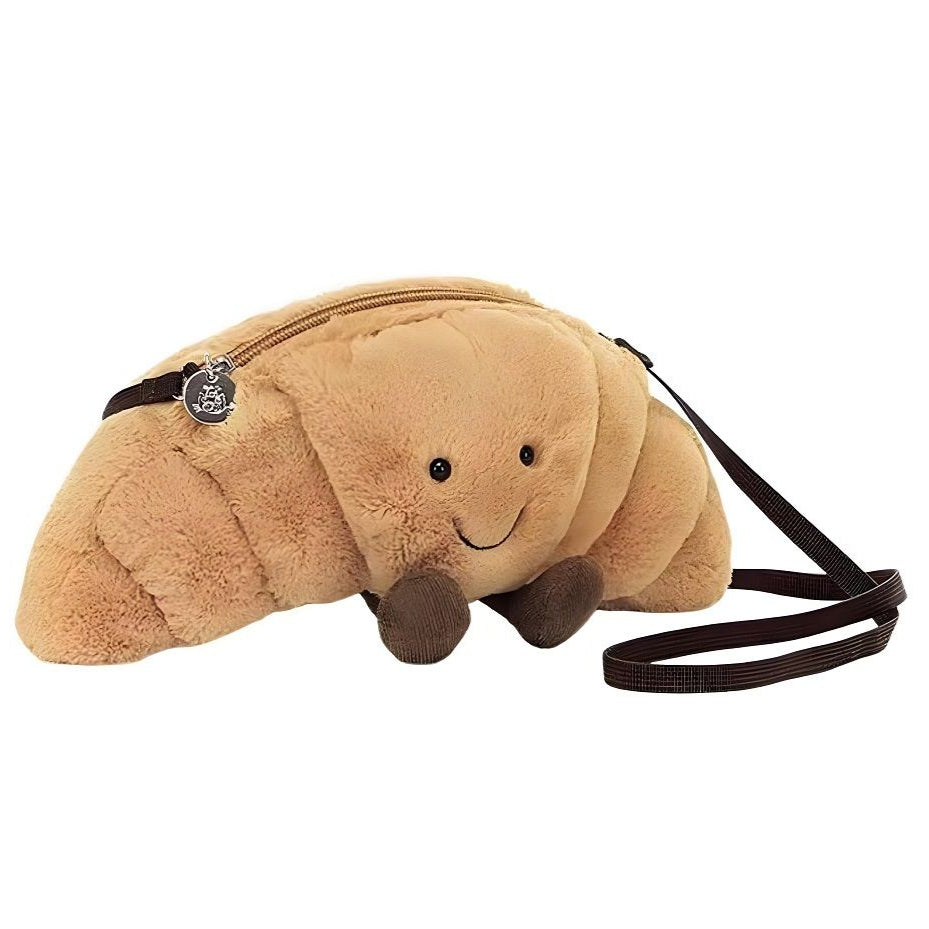 Vibrant banana sun crossbody bag, Jellycat fruit fashion design for a quirky look