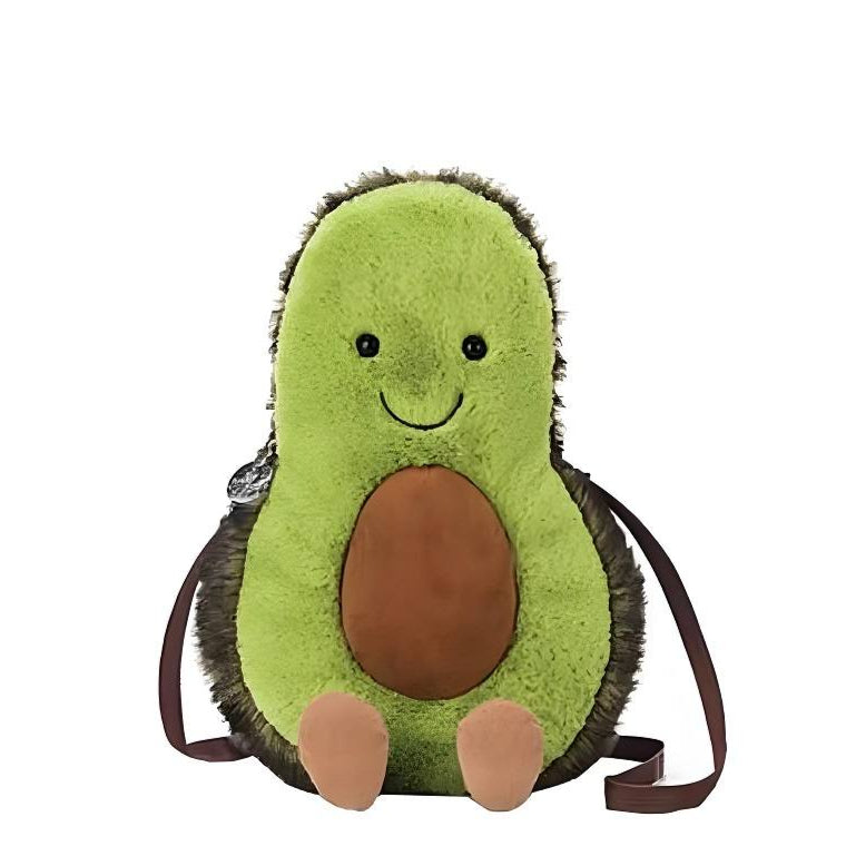 Jellycat fun fruit banana sun crossbody bag, playful accessory for a fun and colorful outfit