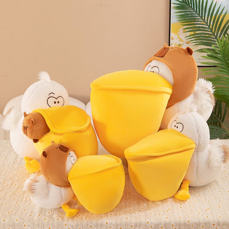 Pelican plush stuffed animal, adorable big-mouth design for playtime