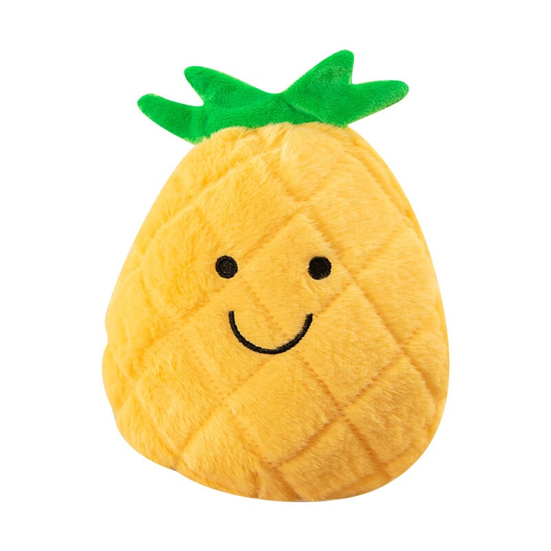 Realistic apple plush toy, lifelike simulation fruit stuffed cushion