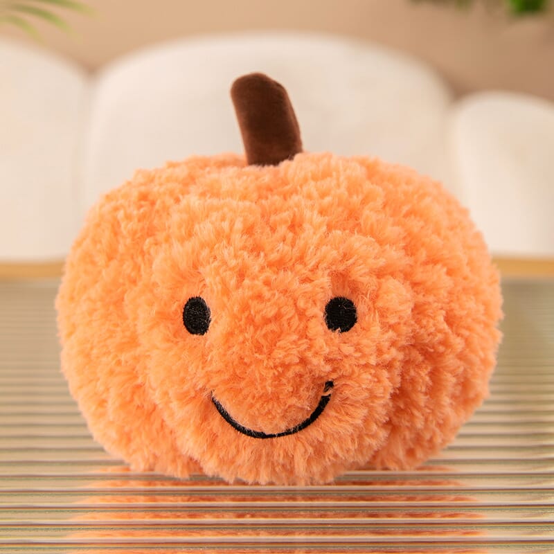 Colorful simulation fruit plushies, perfect for kids’ room decorations