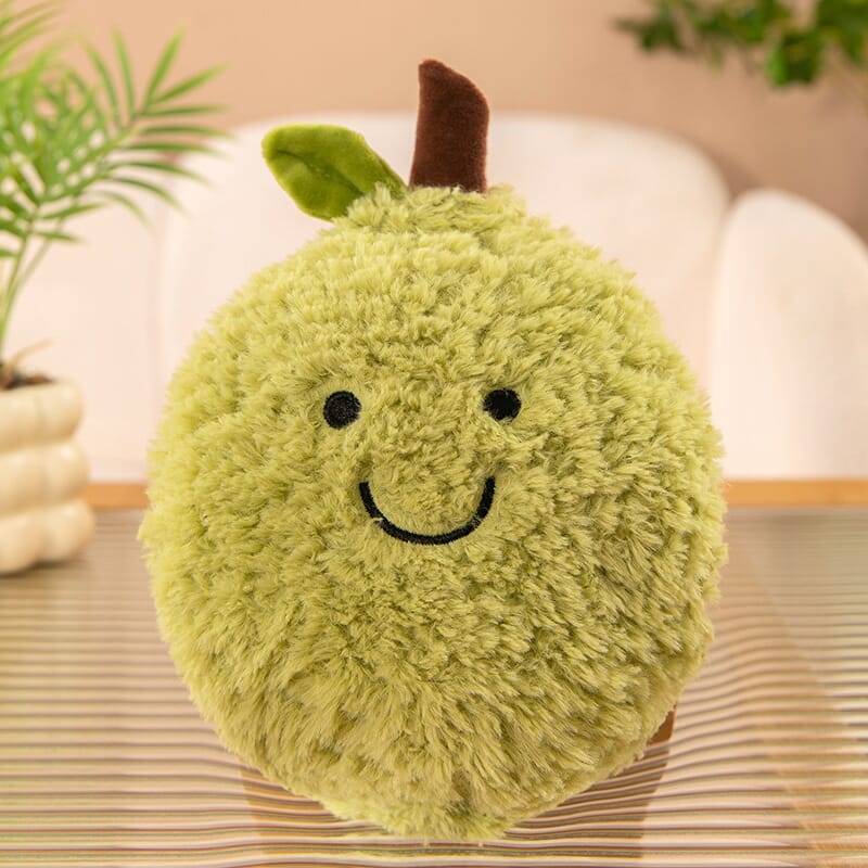 Realistic orange plush toy, simulation fruit stuffed doll for gifts